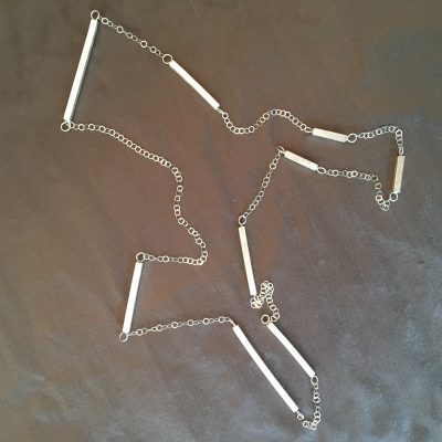 00155 Sautoir argent 925