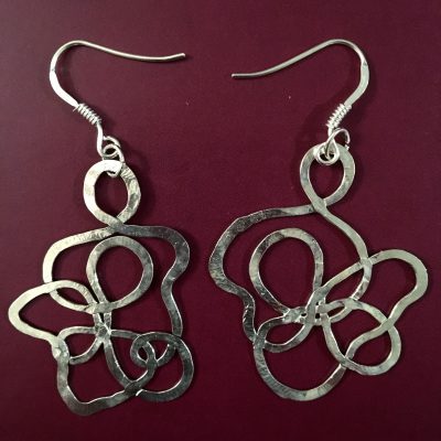 00174 Boucles d’oreilles argent 925