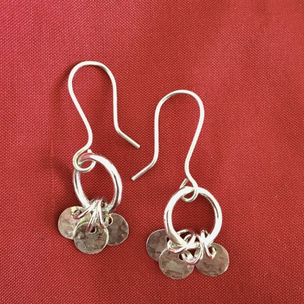 453 Boucles d’oreilles argent 925