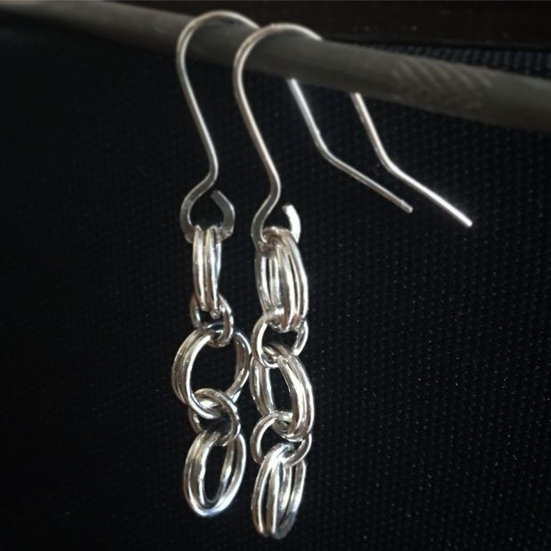 463 Boucles d’oreilles argent 925