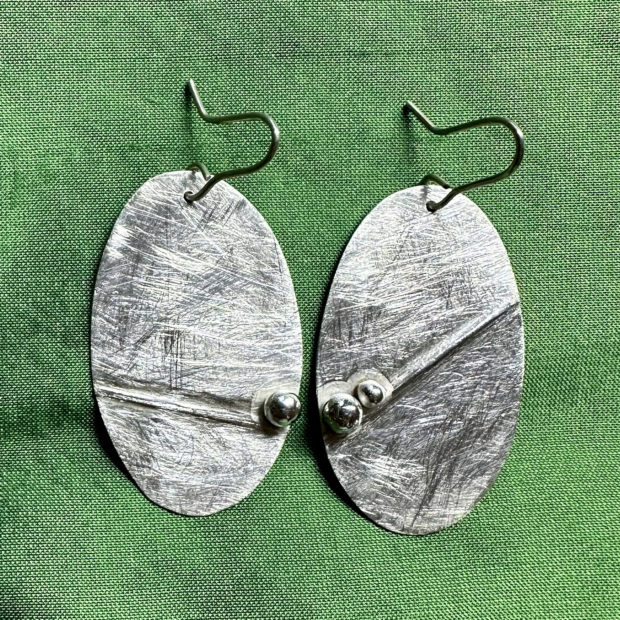 550 Boucles d’oreilles argent 925